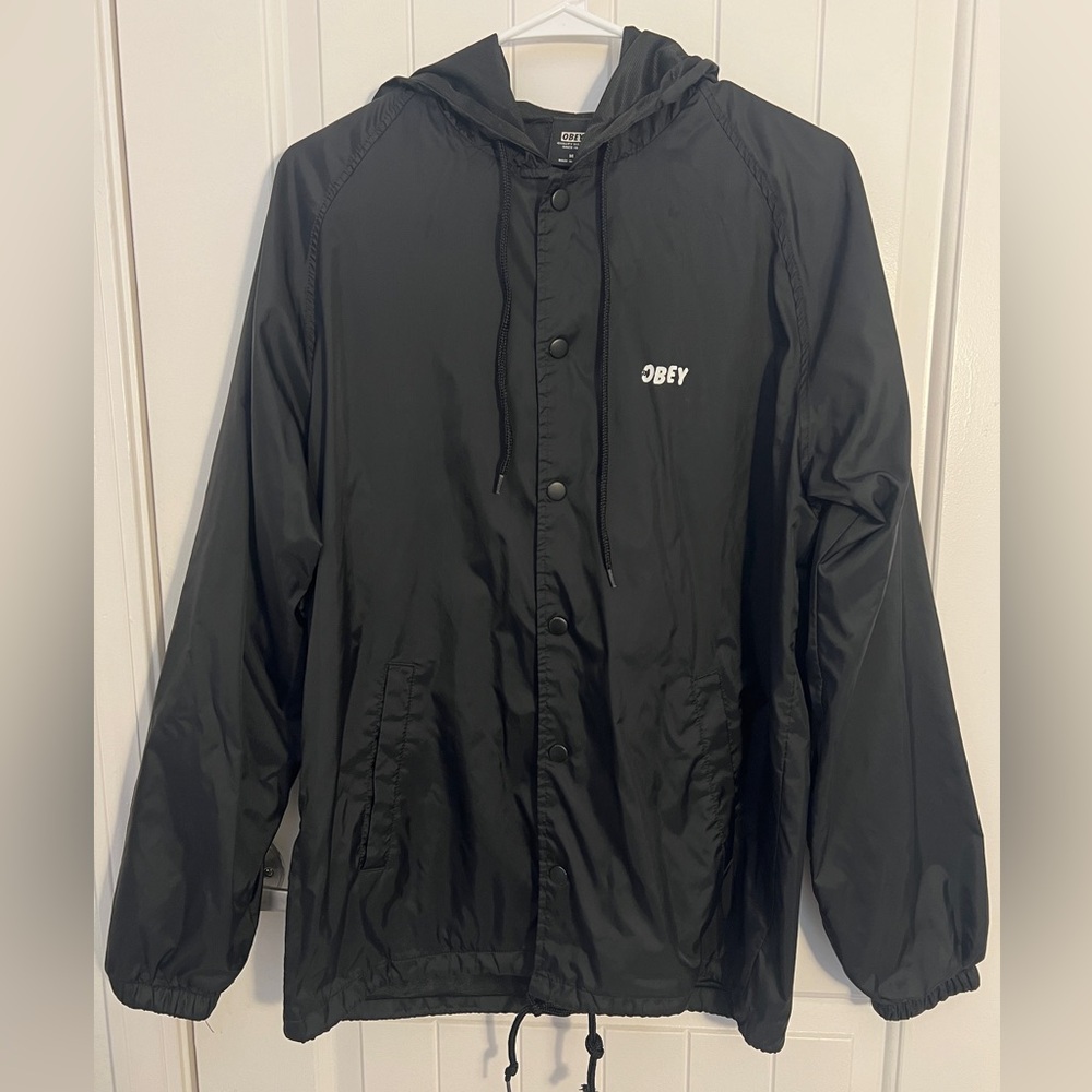 OBEY Men's Windbreaker Jacket